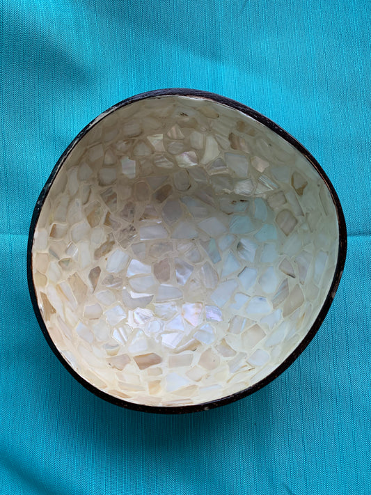 Handmade island coconut bowl
