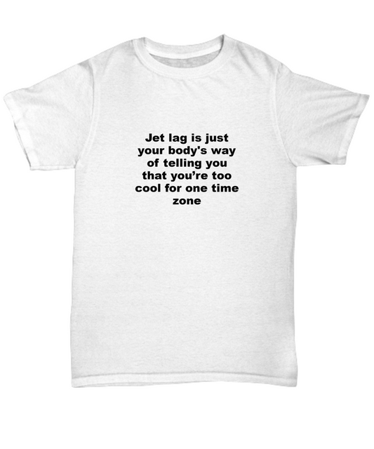 Limited edition Travel T-shirt - Jet lag
